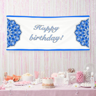 Lona Mandala in blue birthday