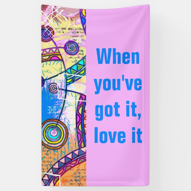 Lona Mano dibujada por EDDArt - Dream Scale 1 (Vertical)