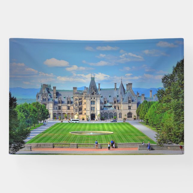 Lona Mansion Wood Box Rótulo (Horizontal)