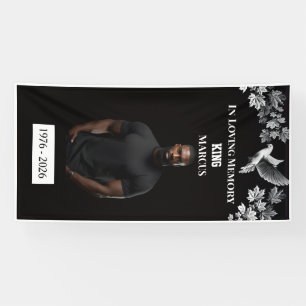 Lona Manta personalizada con foto de la lápida En Memor