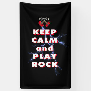 Lona Mantener la calma y jugar al rock