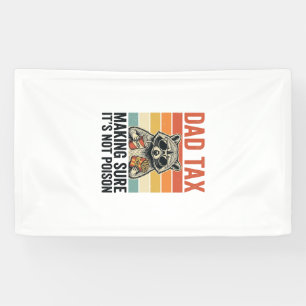 Lona Mapache de impuestos para papá Diseño de camiseta 