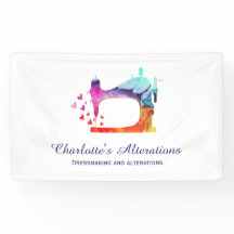 Máquina de coser acuarela costurera