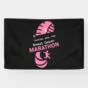 Lona Maratón de caridad promocional mercadería T