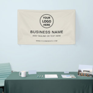 Lona Marca comercial con logotipo de Personalizado míni
