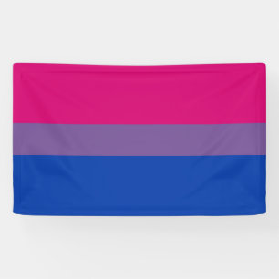 Lona Marca de orgullo bisexual