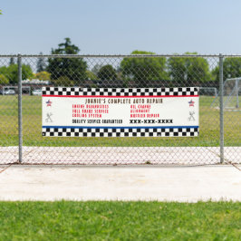 Lona Marca de servicio completo de la tienda de reparac