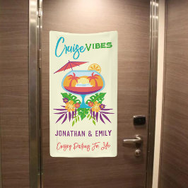 Lona Marcador de la puerta de crucero con vibraciones d