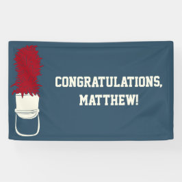 Lona Marchando Gorra de banda con mensaje Personalizado