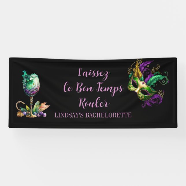Lona Mardi Gras Bachelorette (Horizontal)