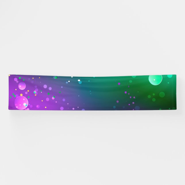 Lona Mardi Gras Festive Purple Background (Horizontal)