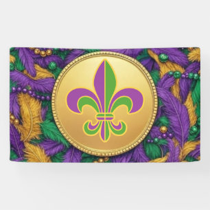 Lona Mardi Gras Flor de lis