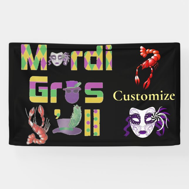 Lona Mardi Gras Y'all Thunder_Cove (Horizontal)