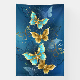 Lona Mariposas doradas