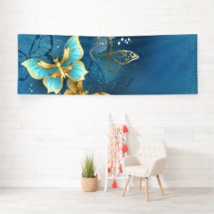 Lona Mariposas doradas