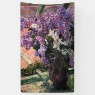 Lona Mary Cassatt - Lilas en una ventana