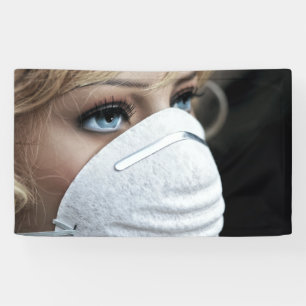 Lona Máscara protectora de virus de Corona