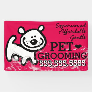 Lona Mascota Grooming Perro Personalizable de gato prom