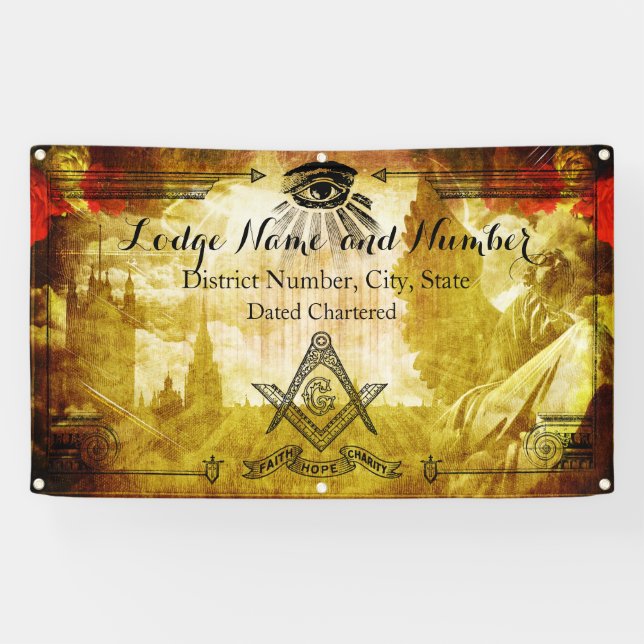 Lona Mason Banner (Horizontal)