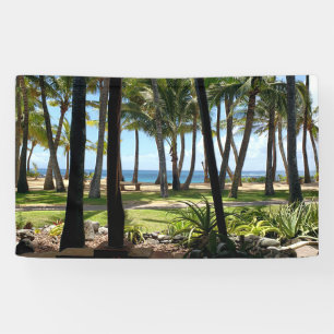 Lona Maui Beach Hawaii Palm Trees