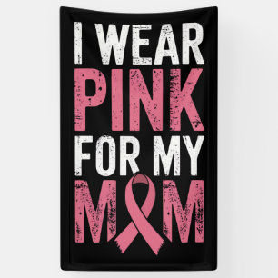 Lona Me pongo rosa por la conciencia del cáncer de mama