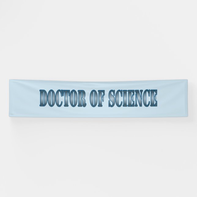 Lona Médica de Ciencia (Horizontal)