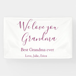 Lona mejor abuela jamás abuelos foto regalos clásicos