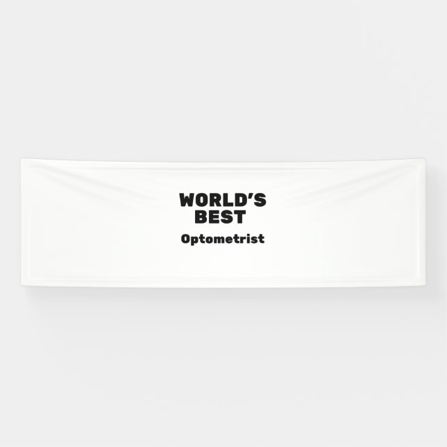 Lona Mejor Optometrista del Mundo (Horizontal)
