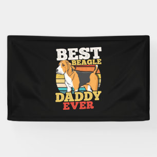 Lona Mejor Papi Perro Beagle