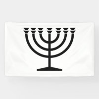 Menorah judía (símbolo del judaísmo)