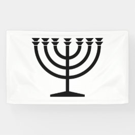 Lona Menorah judía (símbolo del judaísmo)