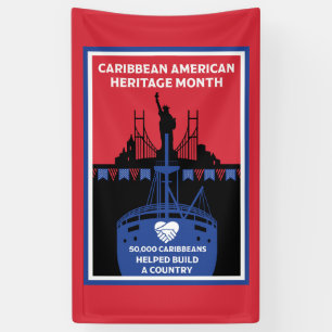 Lona Mes del Patrimonio Americano del Caribe