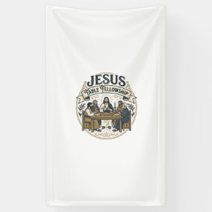 Lona Mesa de Compañerismo de Jesús Mesa de Compañerismo