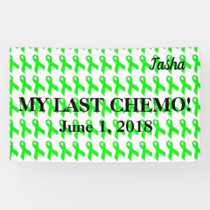 Lona Mi bandera pasada de la celebración de Chemo