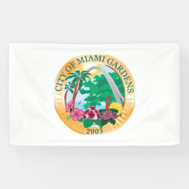 Lona Miami Gardens (Florida) City Seal