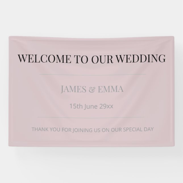 Lona Minimalist Horizontal Dusky Rose (Horizontal)