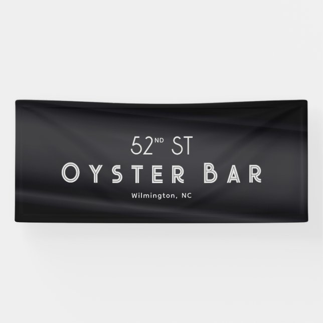 Lona Minimalistic Deco Style | Black Pearl (Horizontal)