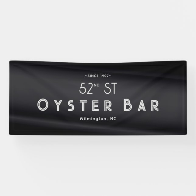 Lona Minimalistic Deco Style | Black Pearl (Horizontal)