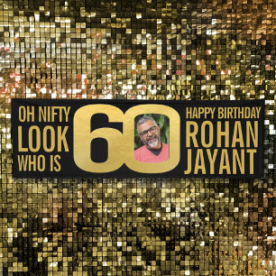 Lona Mira quién 60 fiesta de cumpleaños número 60 foto 