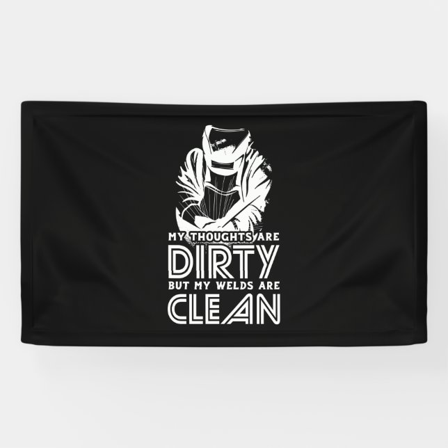 Lona Mis Pantalones Están Limpios (Horizontal)