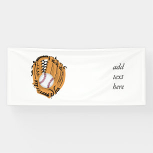 Lona Mitt y Ball de Béisbol