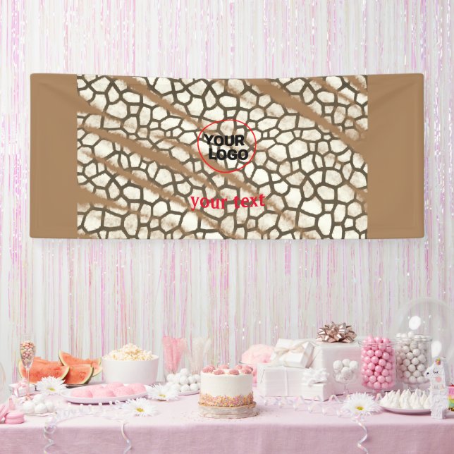 Lona Moda DE ESTILO MÍNIMO MODERNO MONOGRAM ELEGANTE SI (Fiesta)