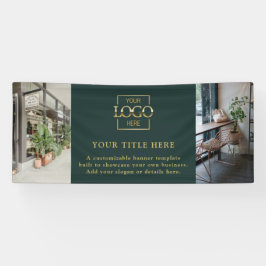 Lona Modern Simple Green Custom Business Logo & Photo