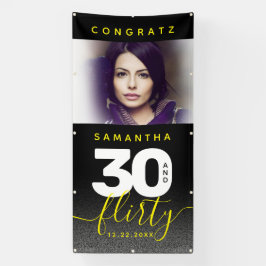 Lona Moderna Girly Brillante Amarillo 30 y Flirty