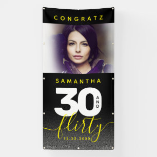 Lona Moderna Girly Brillante Amarillo 30 y Flirty