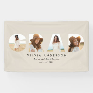 Lona Moderna graduación de arco de fotografía de tipogr