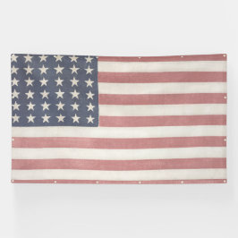 Lona Moderna granja Rustic American Flag