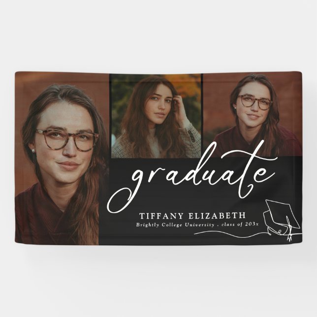 Lona Modernas felicitaciones: prohibición del partido d (Horizontal)