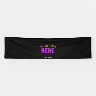 LONA MODERNO CON ESTILO PERSONALIZABLE NEGRO VERIFICADO