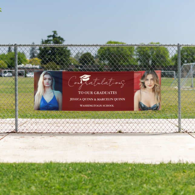 Lona Moderno Fiesta de fotografía de graduación de mell (In situ)